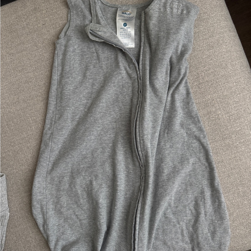 Halo Soft Gray Infant Sleep Sack
